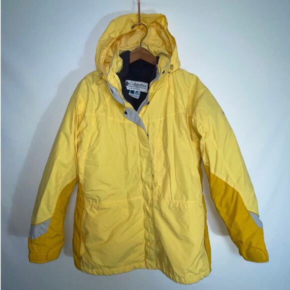 Columbia Core Interchange 3-in-1 Jacket - Women's Size L - Fun Yellow - Picture 1 of 16